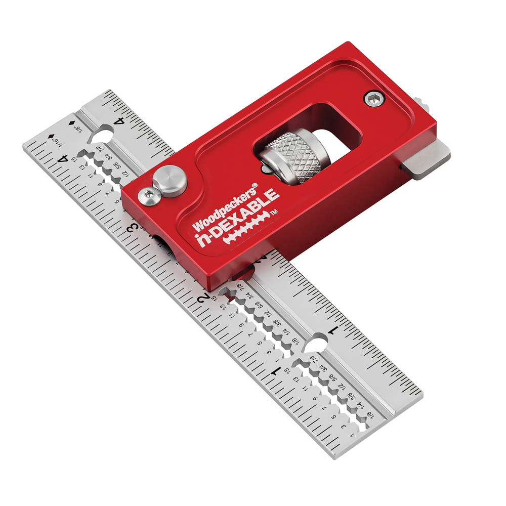 product: Woodpeckers Mini in-DEXABLE Double Square with Rack-It - 4