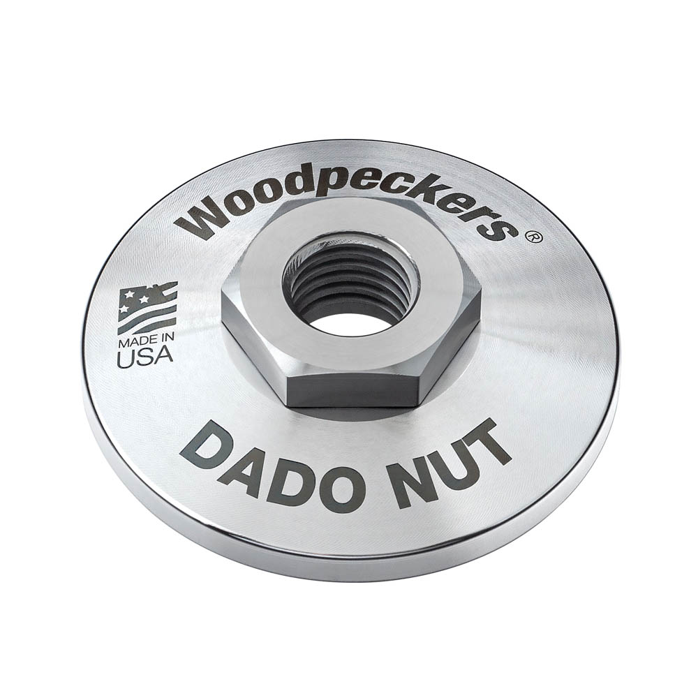 product: Woodpeckers Dado Nut for SawStop Table Saws shown