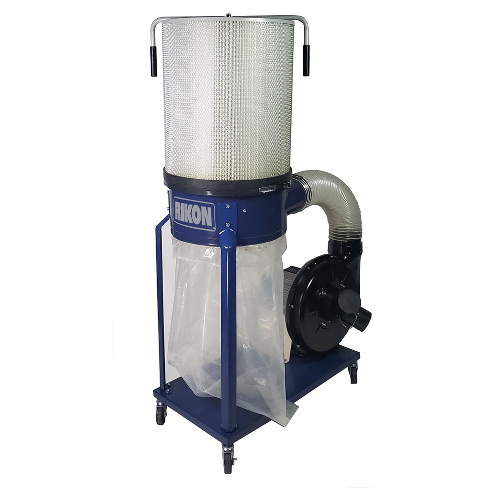 product: RIKON 1.5HP Dust Collector with 2 Micron Canister shown