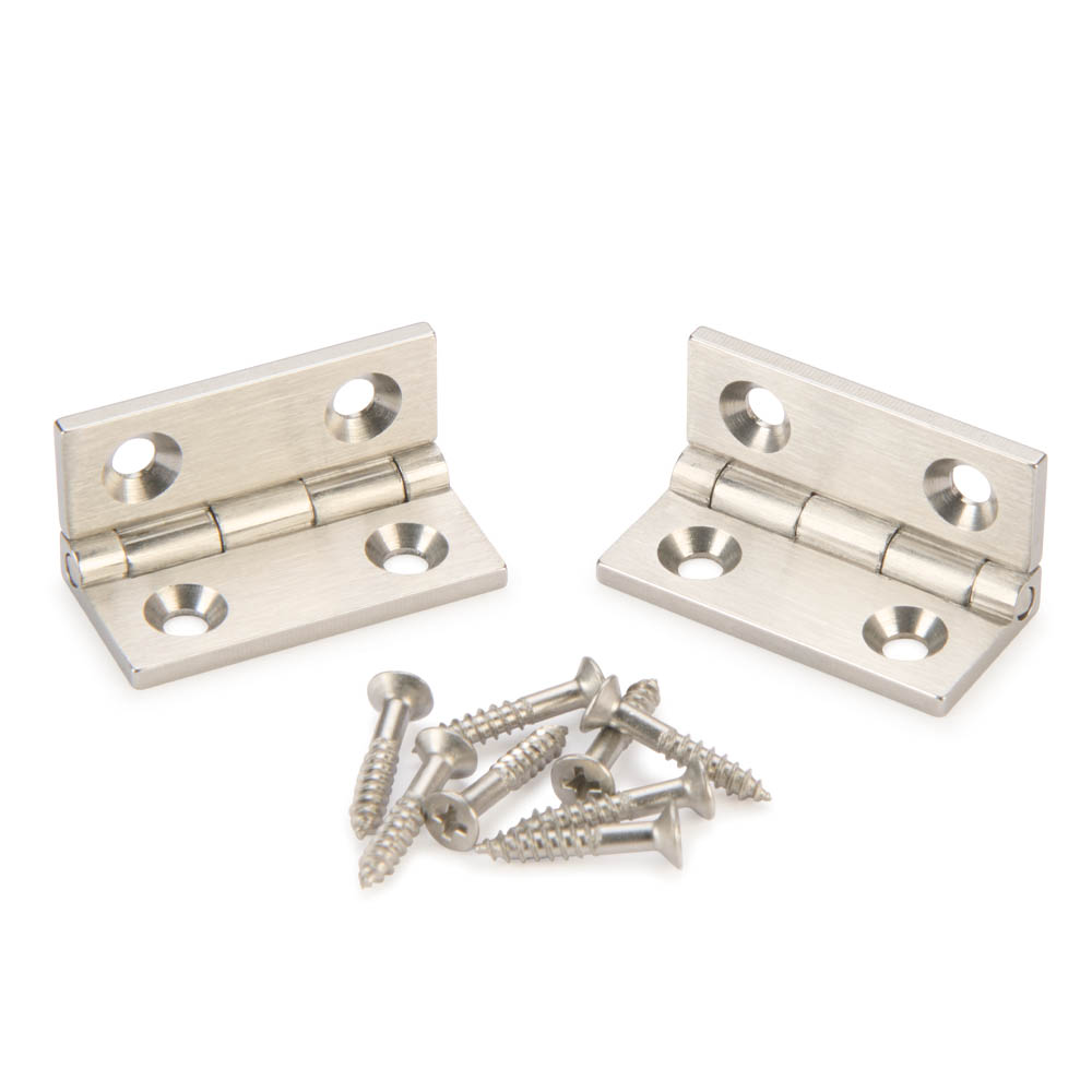 product: HIGHPOINT Stainless Steel Box Hinge - 1 Pair shown