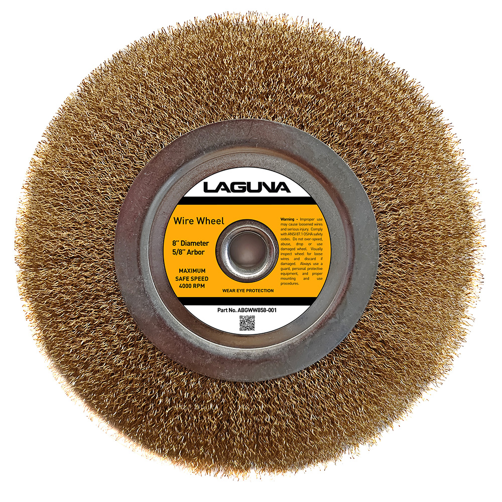 product: Laguna Wire Wheel Grinder shown