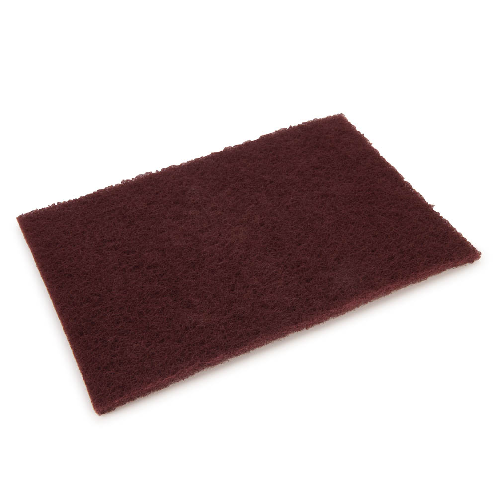 product: Performance Abrasives Non-Woven Sanding Pad - Maroon - 6