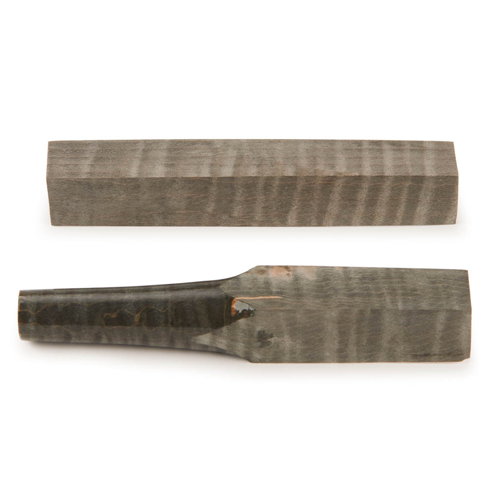 product: Woodcraft Woodshop Stabilized & Dyed Curly Maple Pen Blank - 3/4