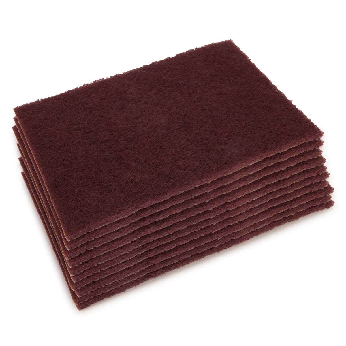 product: Performance Abrasives Non-Woven Sanding Pad - Maroon - 6