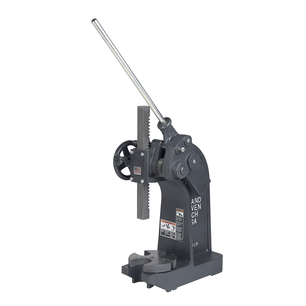 product: Dake 6-Ton Compound Leverage Press - Floor Model shown