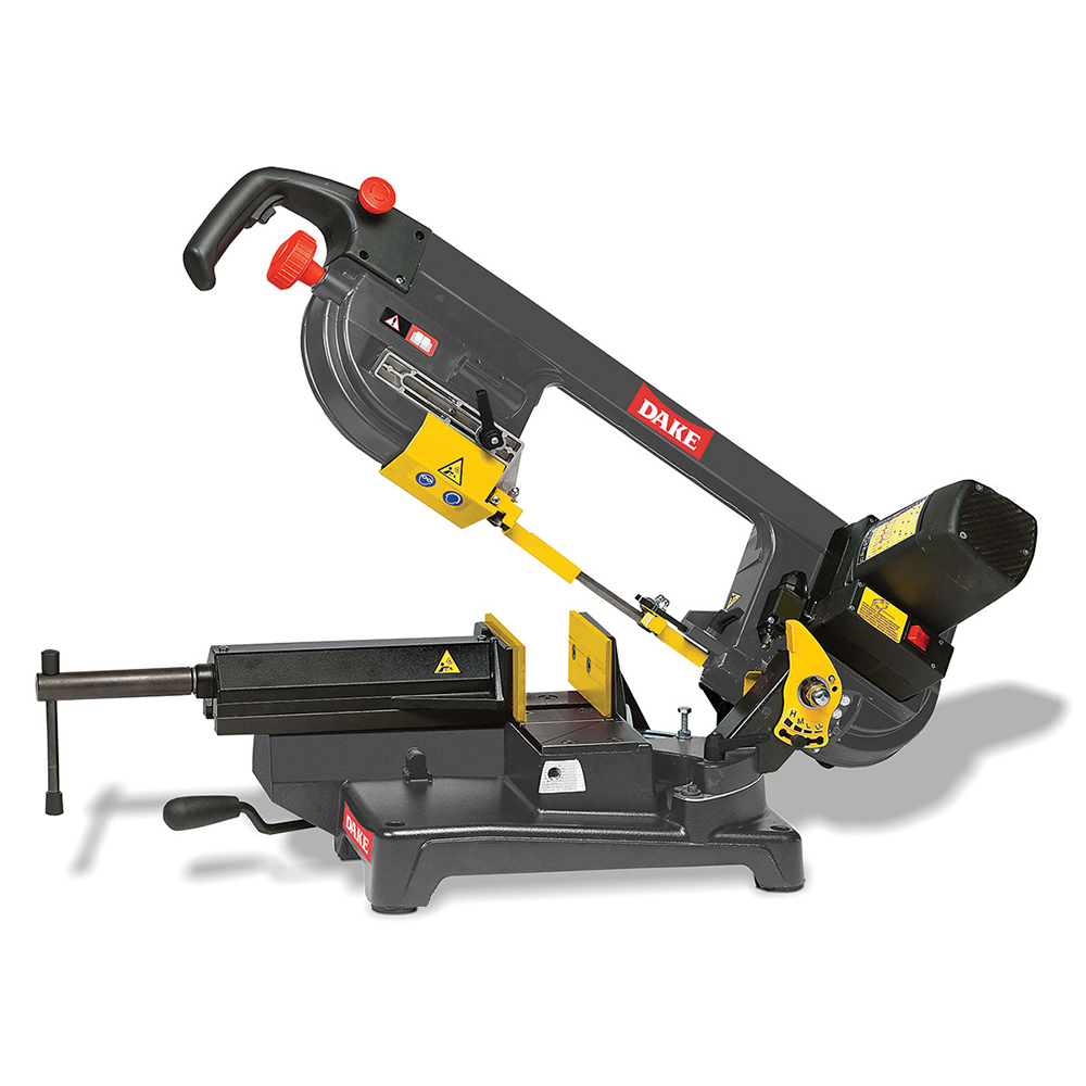 product: Dake Benchtop Mitering Bandsaw with 5 x 6