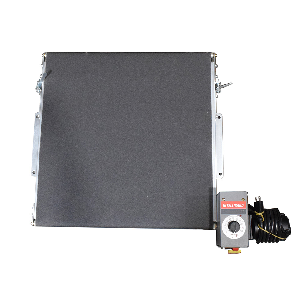 product: Laguna 25-50 Drum Sander Conveyor Bed shown