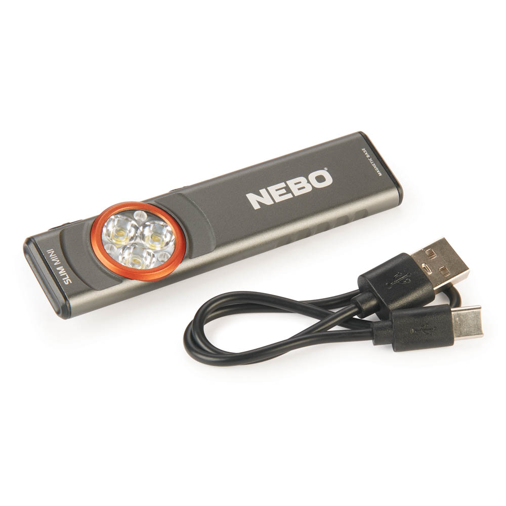 product: Nebo Slim Mini Rechargeable Pocket Light shown