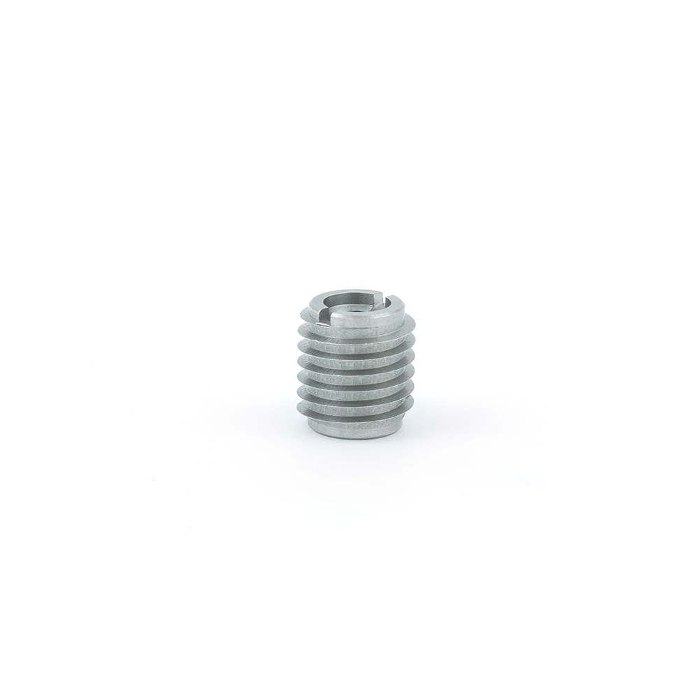 product: E-Z LOK E-Z Knife Threaded Insert for Hard Wood - 303 Stainless - 1/4-20 - 10 Pack shown