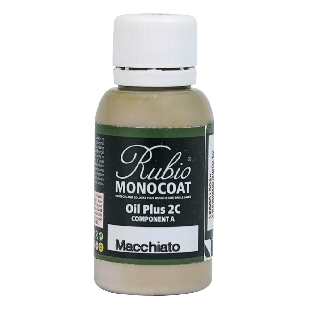 product: Rubio Monocoat Oil Plus Part A - Oil Only - Macchiato - 20 ml shown