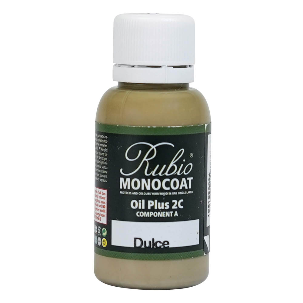 product: Rubio Monocoat Oil Plus Part A - Oil Only - Dulce - 20 ml shown