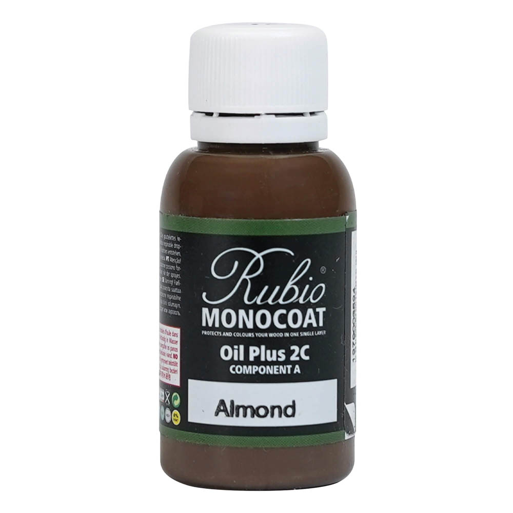 product: Rubio Monocoat Oil Plus Part A - Oil Only - Almond - 20 ml shown