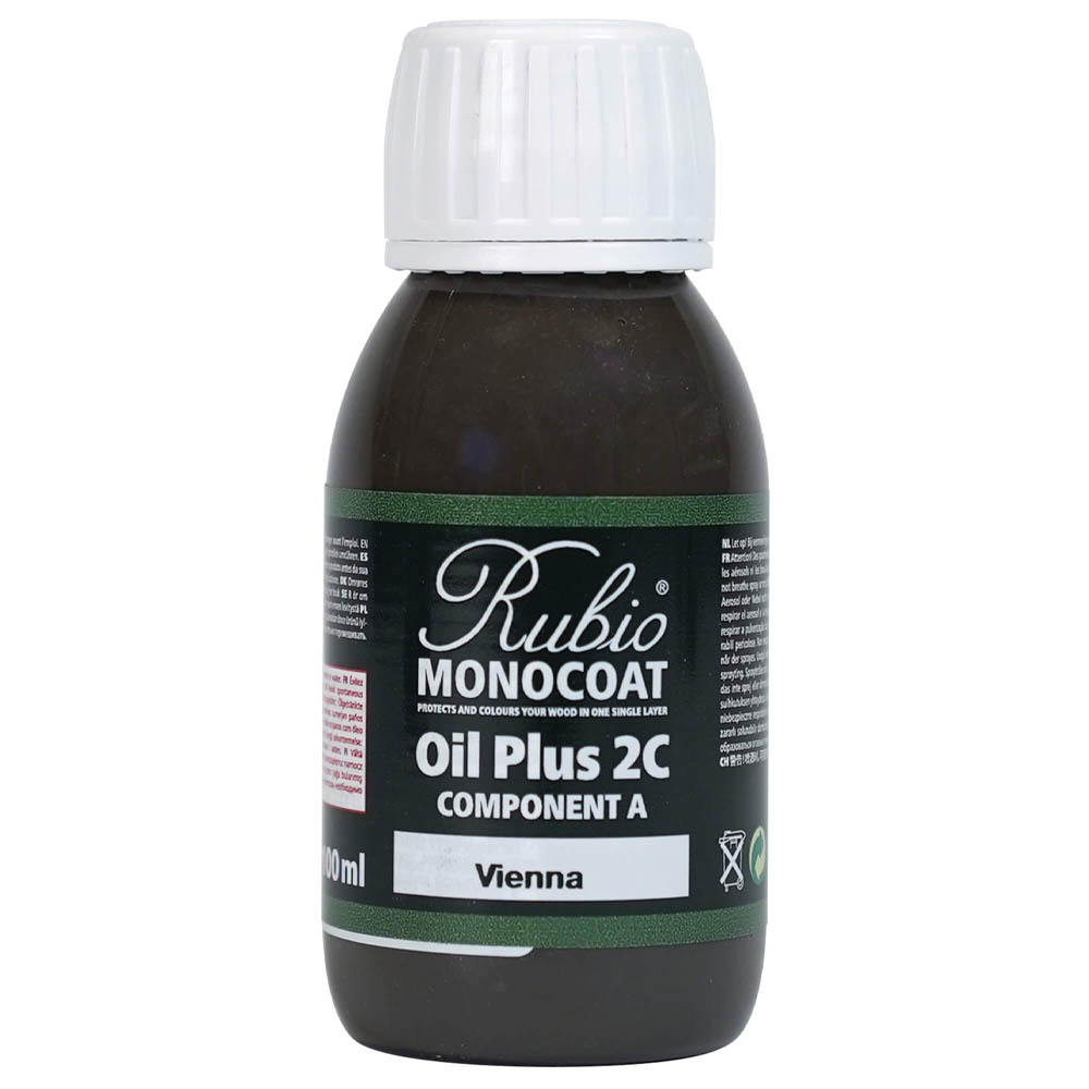 product: Rubio Monocoat Oil Plus Part A - Oil Only - Vienna - 100 ml shown