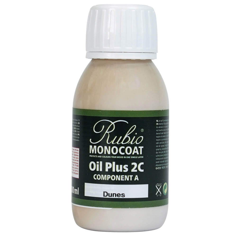 product: Rubio Monocoat Oil Plus Part A - Oil Only - Dunes - 100 ml shown