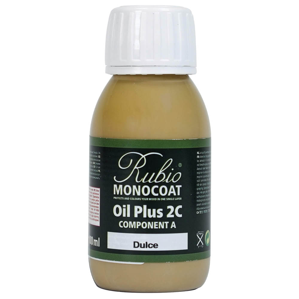 product: Rubio Monocoat Oil Plus Part A - Oil Only - Dulce - 100 ml shown