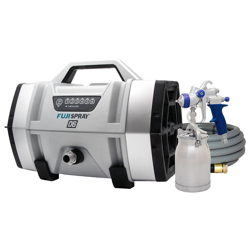 product: Fuji Spray D6 System with T-70 Spray Gun shown