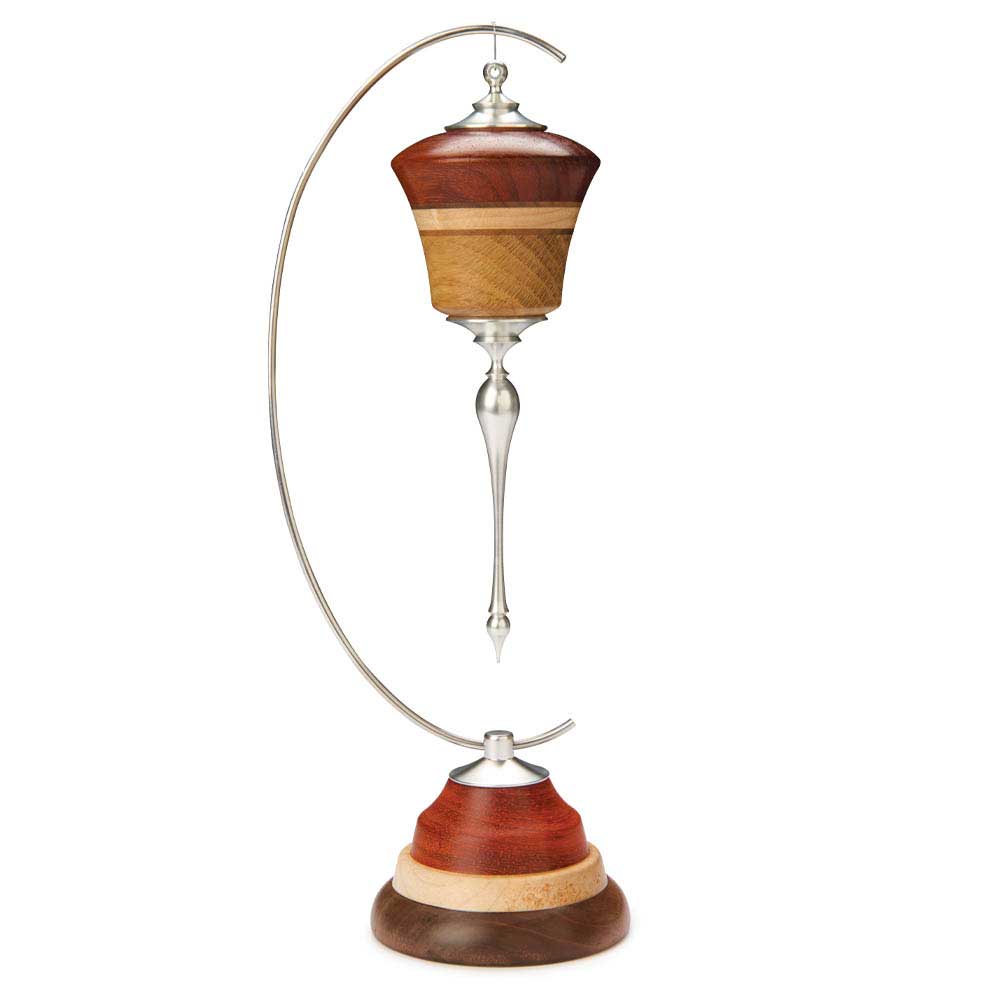 product: WoodRiver Ornament Stand Turning Kit shown