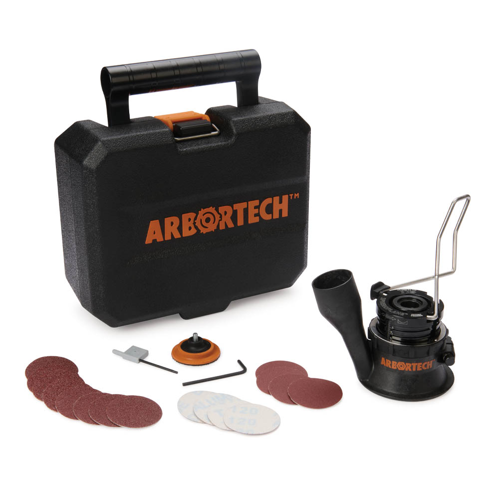 product: Arbortech SpheroPlane Carving Attachment shown