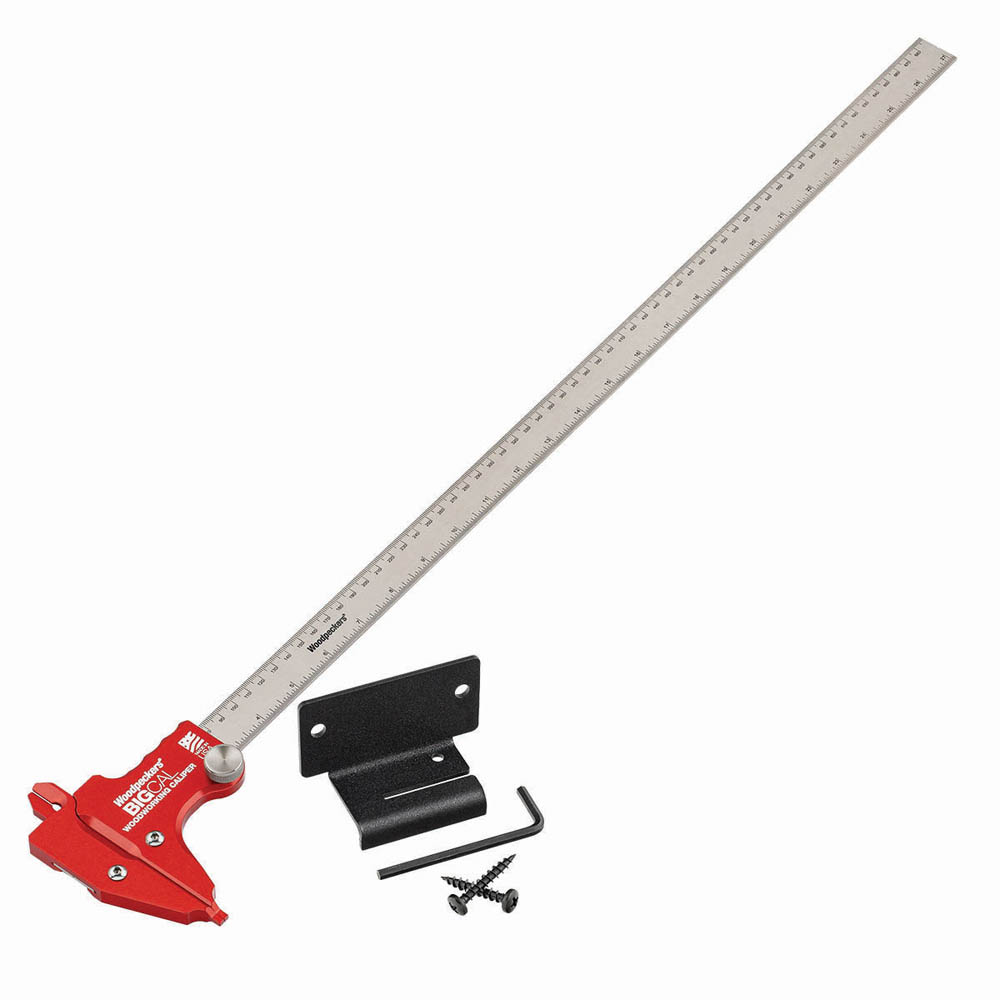 product: Woodpeckers BigCal Woodworking Caliper Deluxe Set - 24