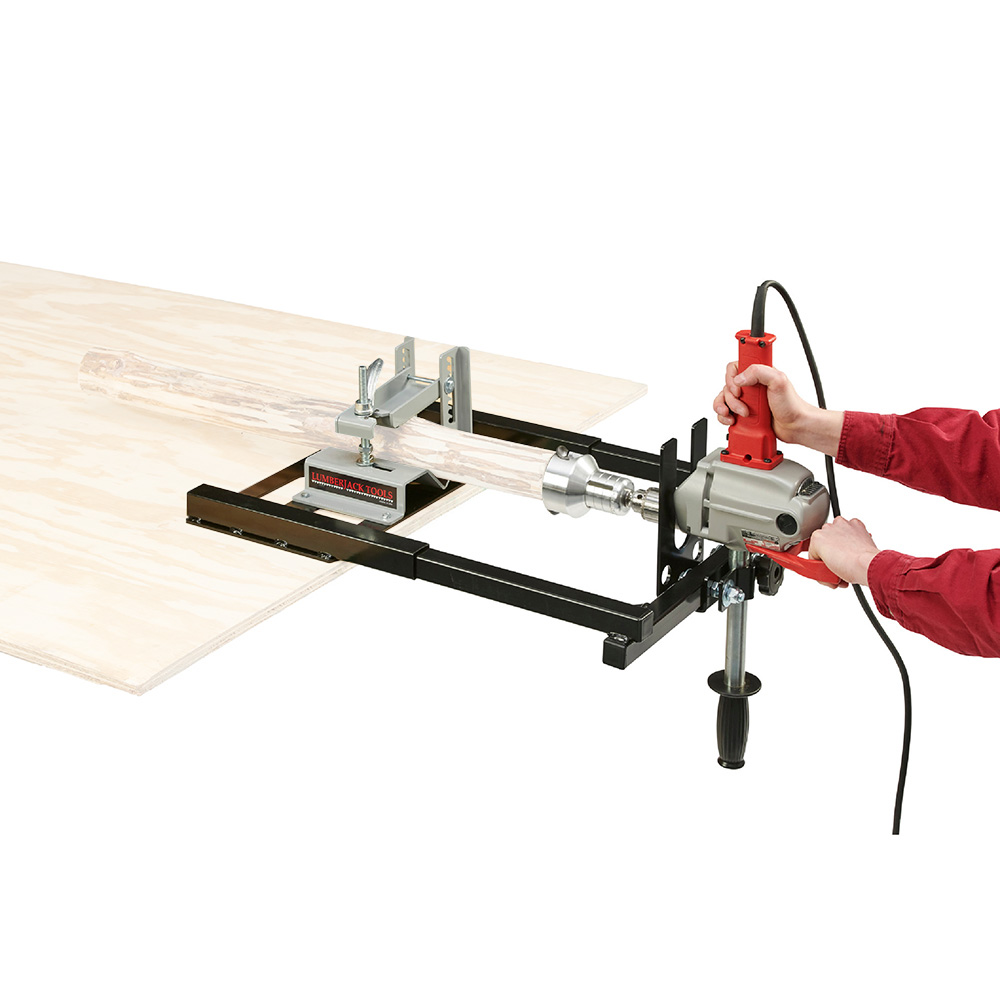 product: Lumberjack Tools Safety Sled - Tenon Guide shown