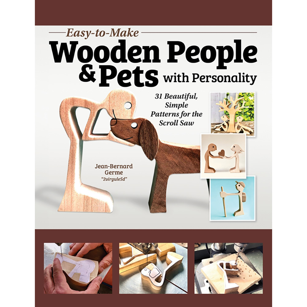 product: Fox Chapel Easy-to-Make Wooden People & Pets with Personality shown