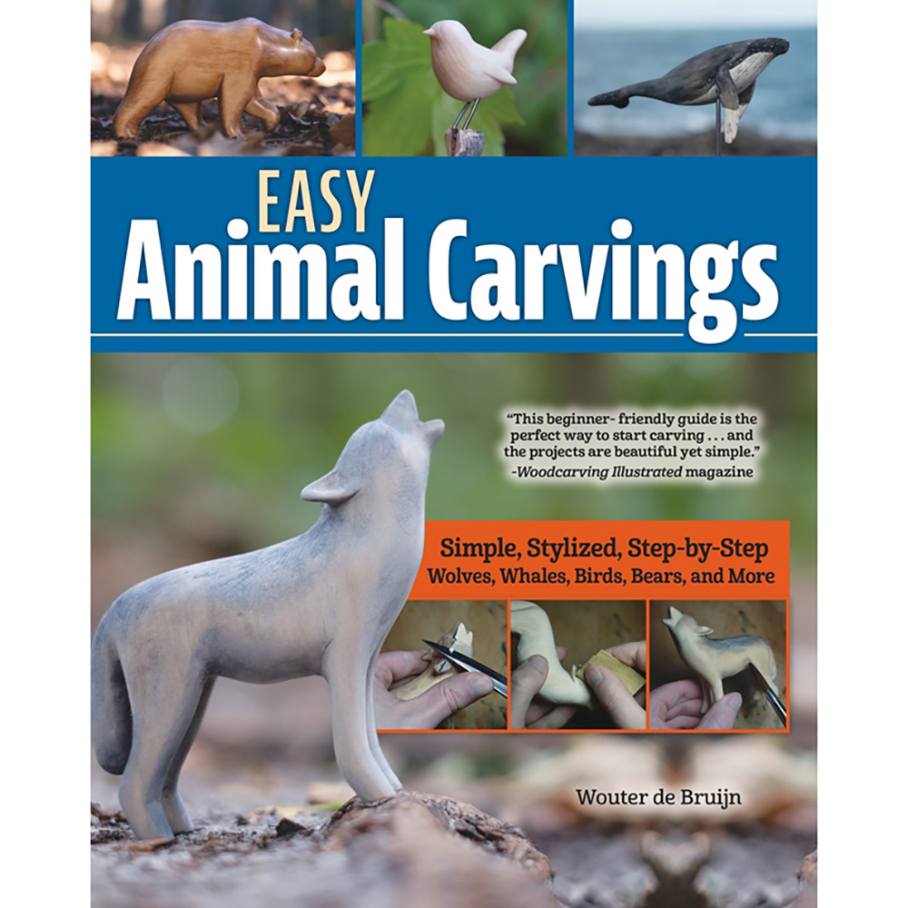 product: Fox Chapel Easy Animal Carvings shown