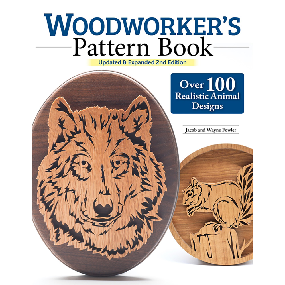 product: Fox Chapel Woodworker's Pattern Book, Updated & Expanded 2nd Edition shown