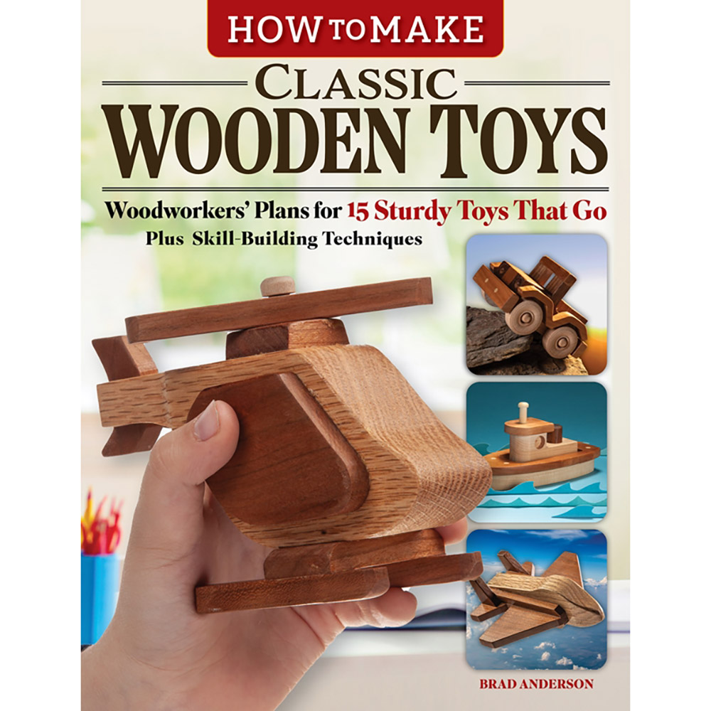 product: Fox Chapel How to Make Classic Wooden Toys shown