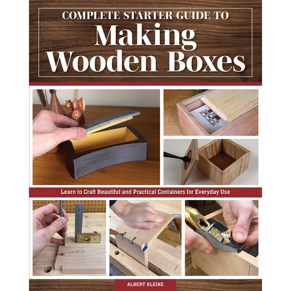 product: Fox Chapel Complete Starter Guide to Making Wooden Boxes shown