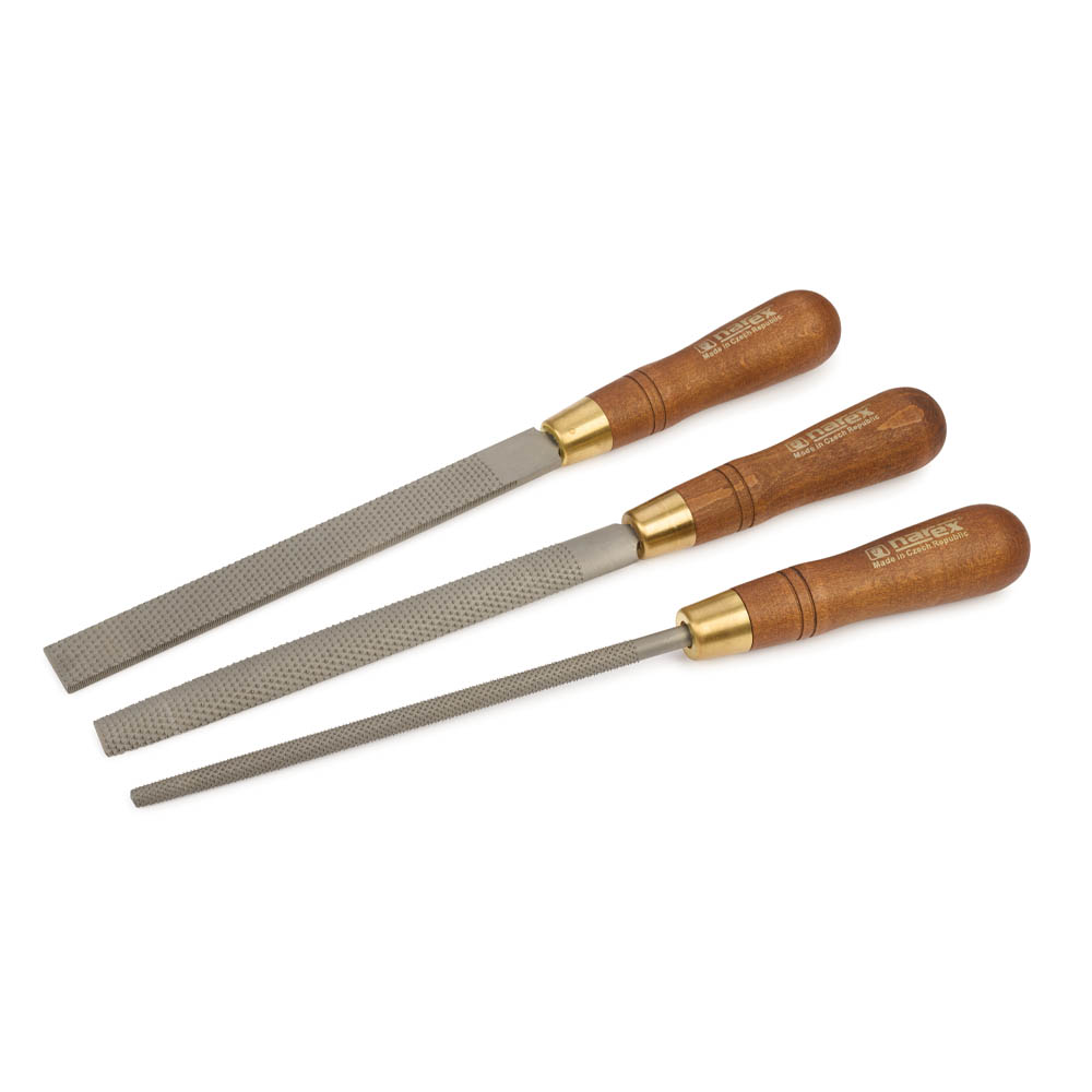 product: Narex Rasp Set - Fine Cut - 3 Piece shown