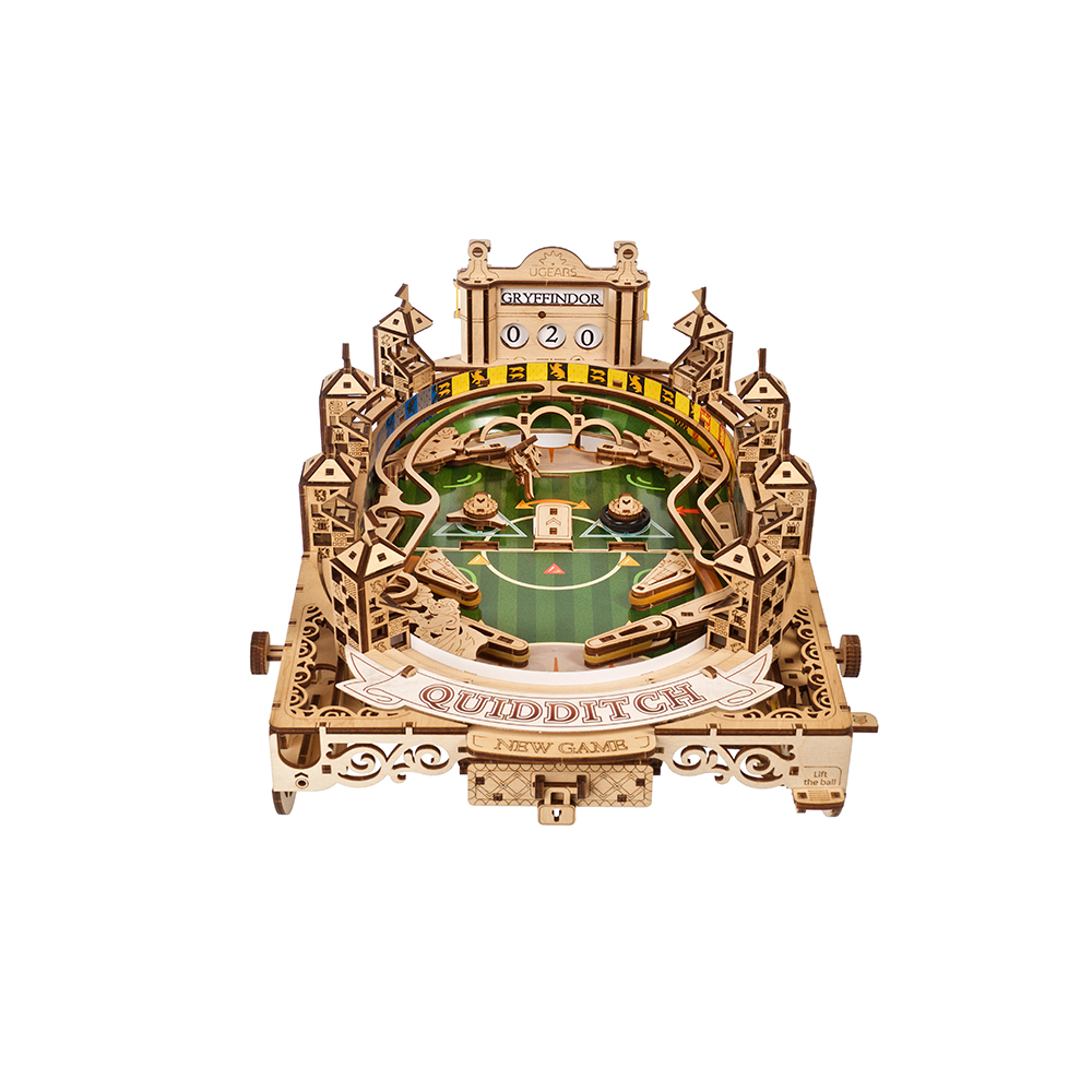 product: UGears Quidditch Pinball Model Kit shown