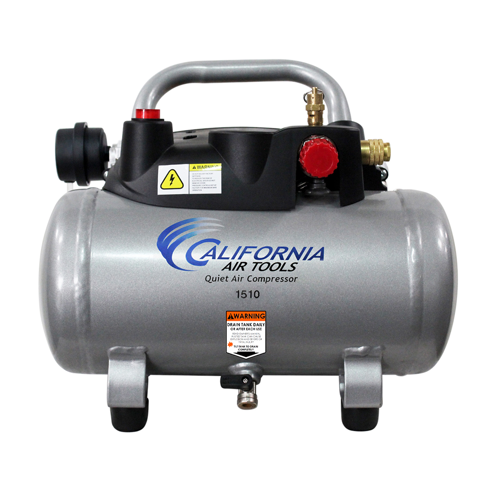 product: California Air Tools 1.5 Gallon 1 HP Quiet Air Compressor shown
