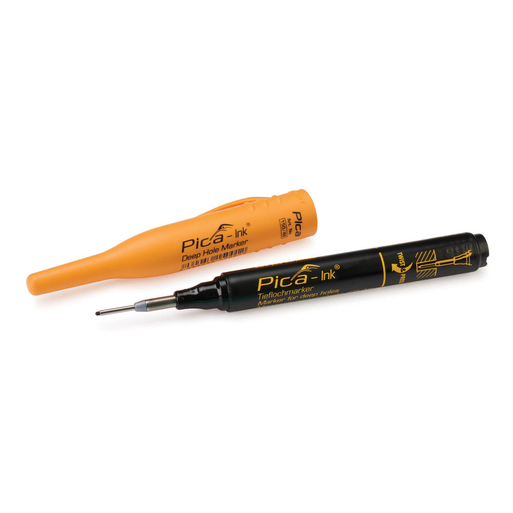product: Pica Ink Deep Hole Marker - 1.5 mm - Black shown