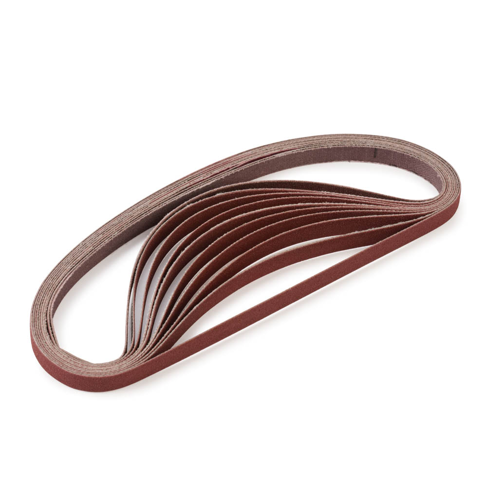 product: Lumberton Sanding Detailer Replacement Belts - 180 Grit - 1/4