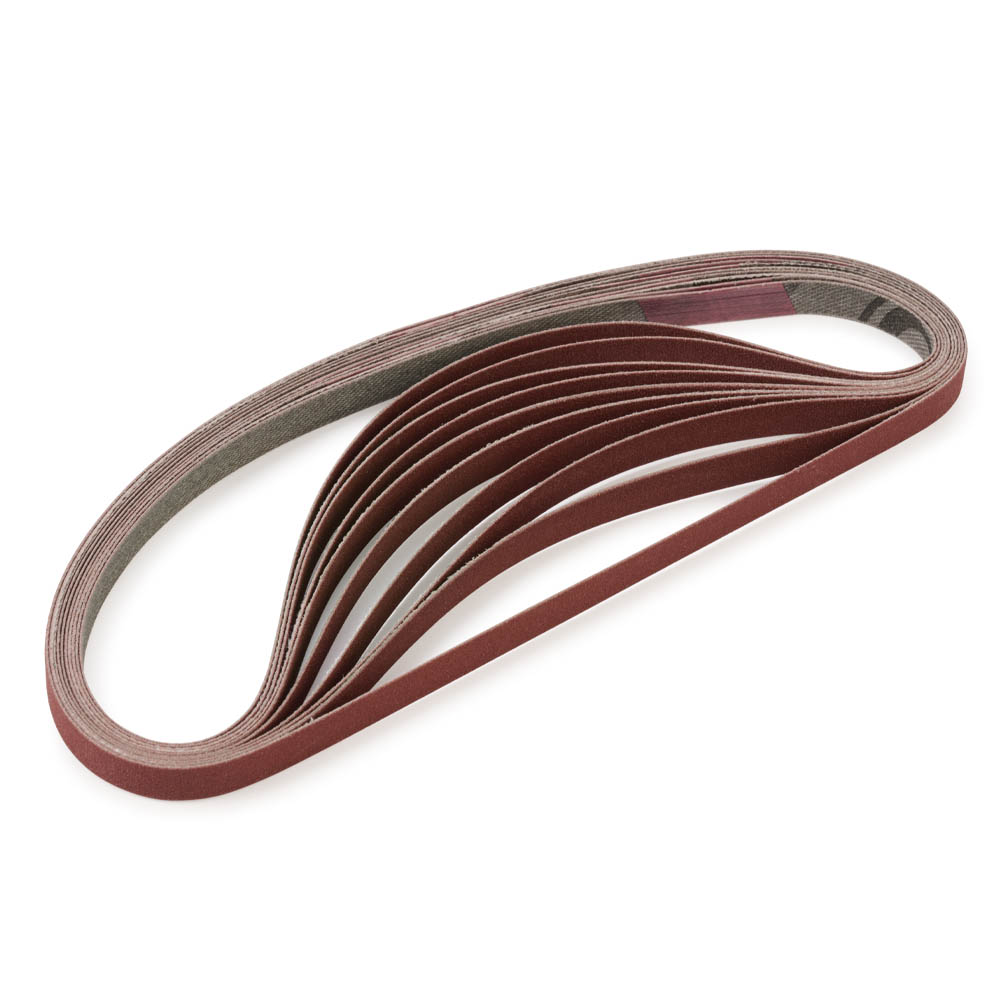product: Lumberton Sanding Detailer Replacement Belts - 320 Grit - 1/4