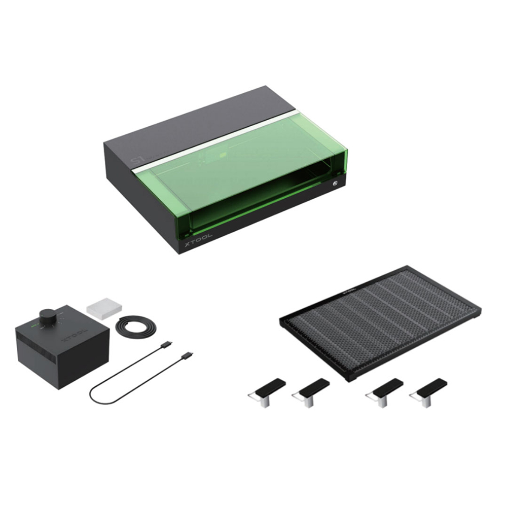 product: xTool S1 20W Laser Engraver shown