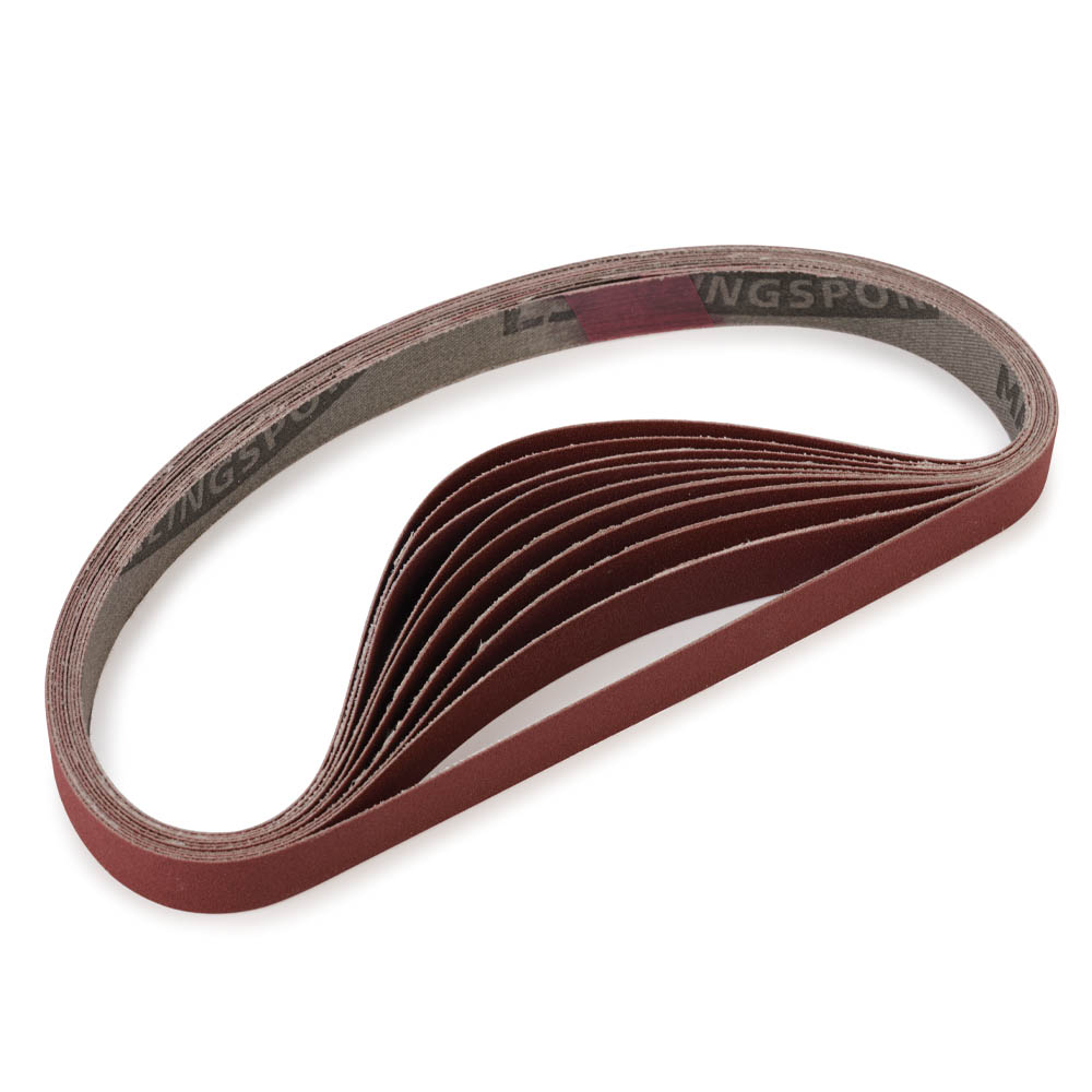 product: Lumberton Sanding Detailer Replacement Belts - 240 Grit - 1/2