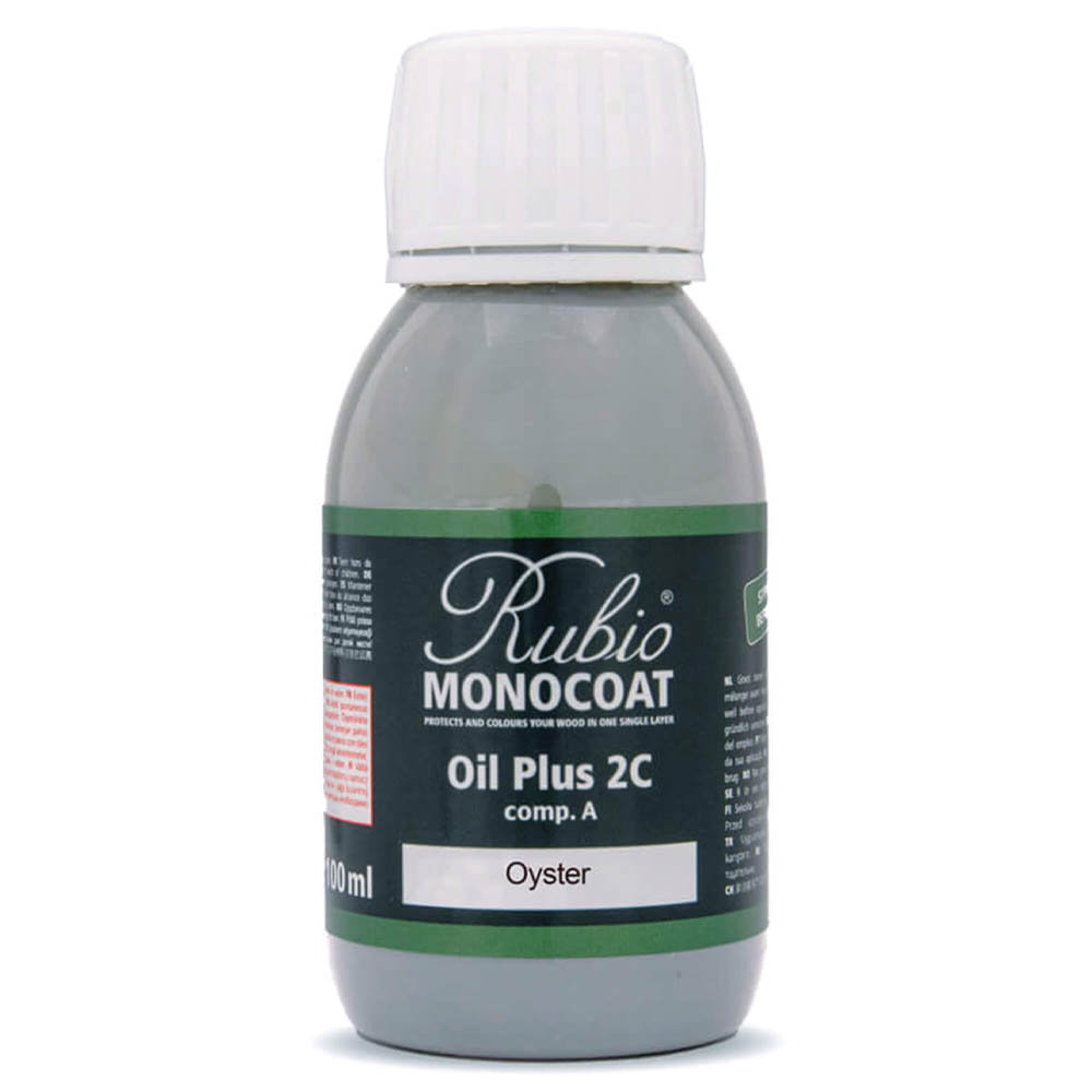product: Rubio Monocoat Oil Plus Part A - Oil Only - Oyster - 100 ml shown