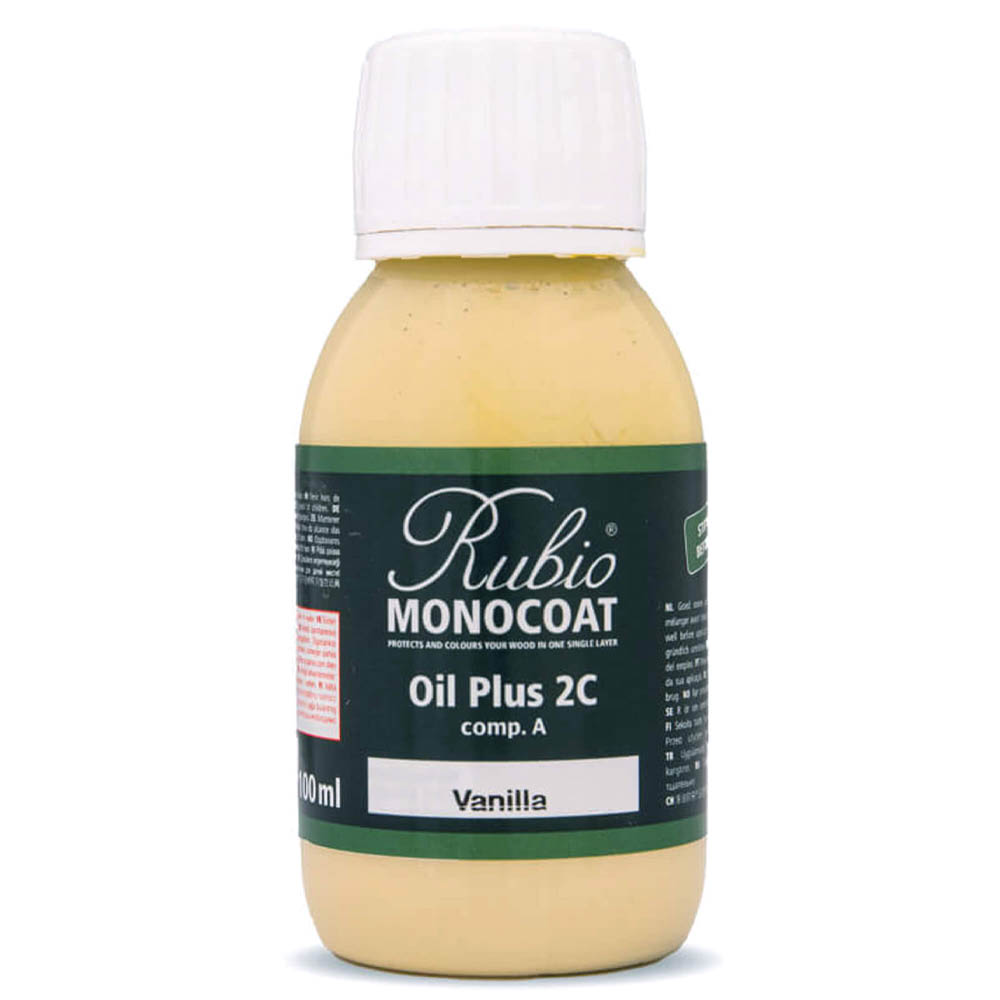 product: Rubio Monocoat Oil Plus Part A - Oil Only - Vanilla - 100 ml shown