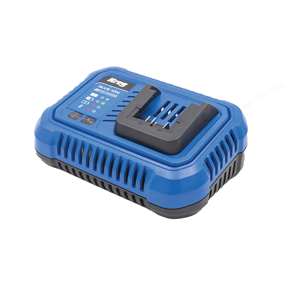 product: Kreg Blue Ion Fast Charger - 20V shown