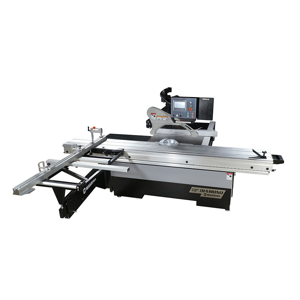 product: Maksiwa Sliding Panel Saw - Diamond- 220V - 10 HP - 3 Ph shown