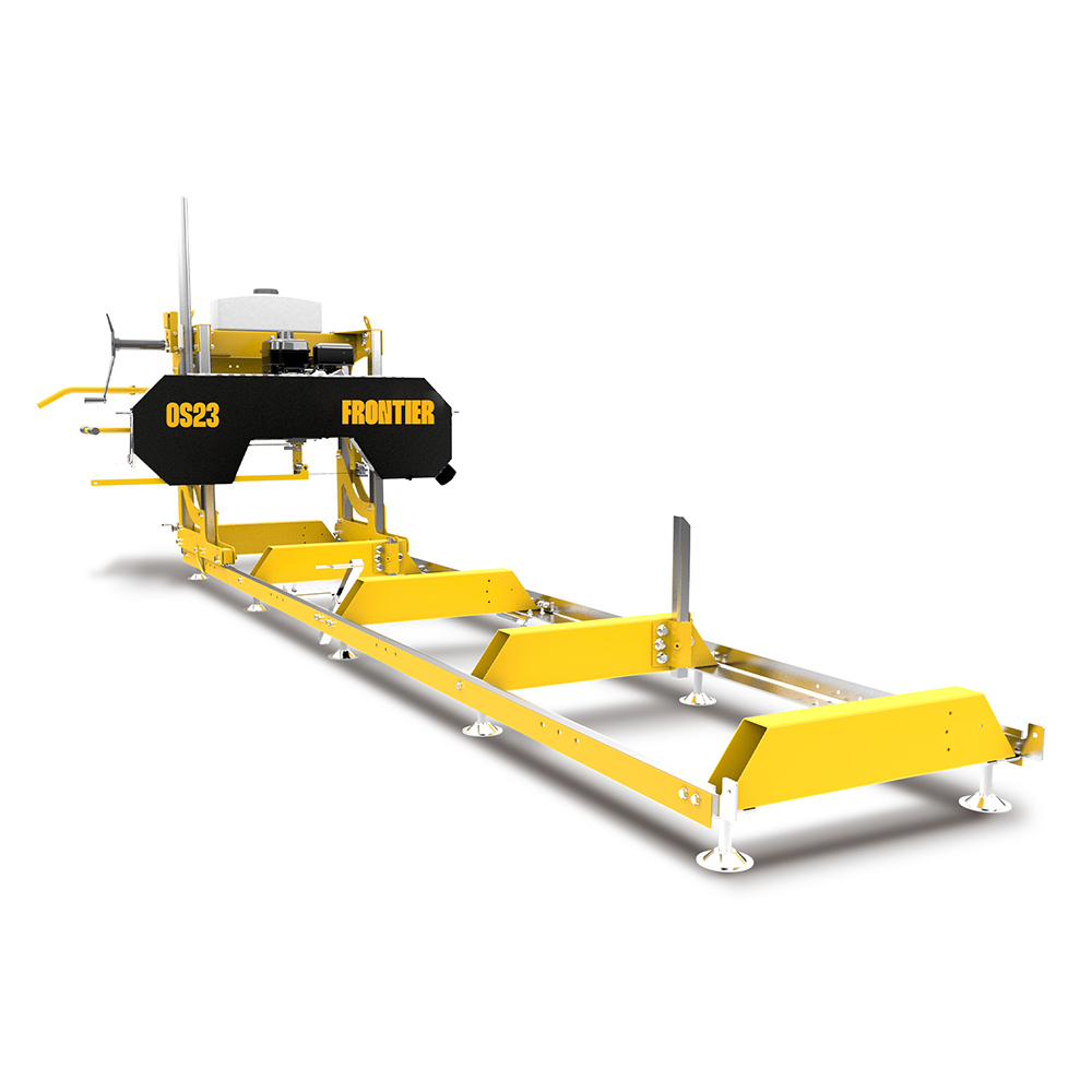 product: Norwood Sawmills OS23 Portable Sawmill -10 HP shown