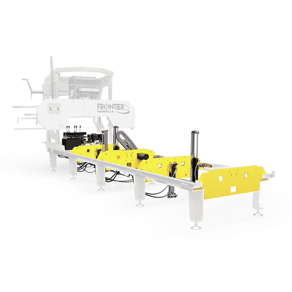 product: Norwood Sawmills OS35 Sawmill Hydraulics Log System shown