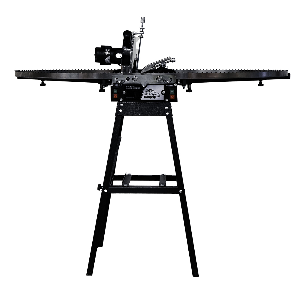 product: Norwood Sawmills Sabretooth Automatic Bandsaw Blade Sharpener shown