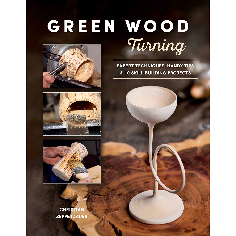 product: Schiffer Publishing Ltd Green Wood Turning: Expert Techniques, Handy Tips & 10 Skill-Building Projects shown