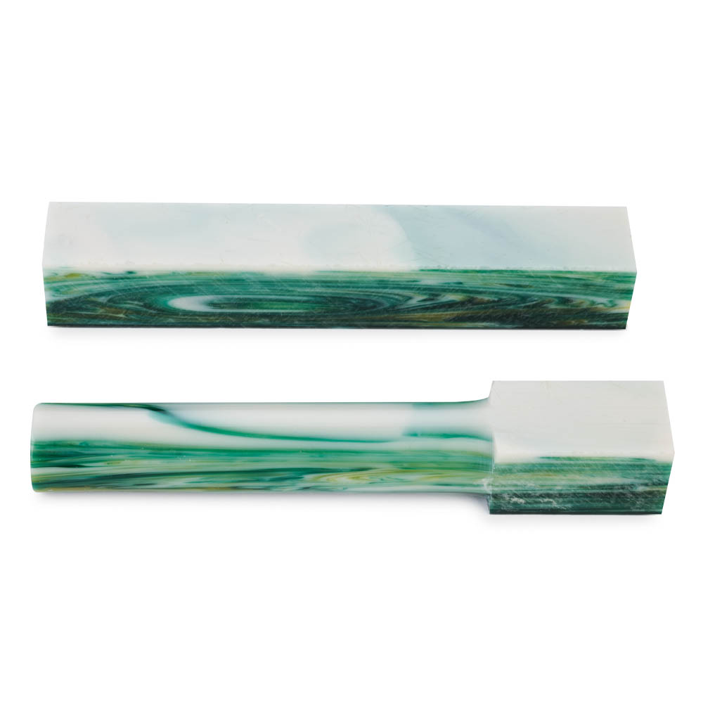 product: WoodRiver Acrylic Pen Blank - Emerald Glacier - 3/4