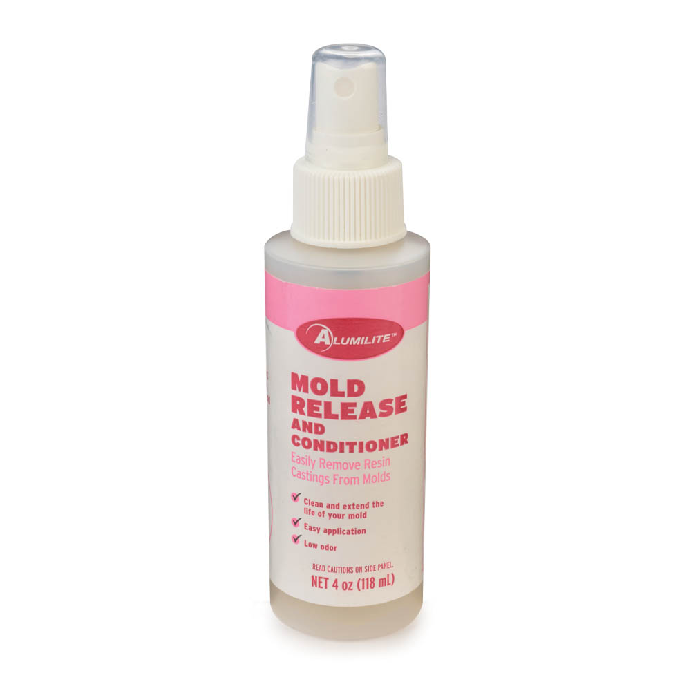 product: Alumilite Mold Release and Conditioner - Pump Spray - 4 oz. shown