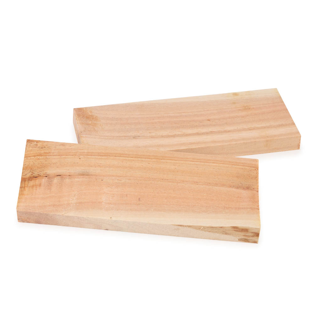 product: Wood Dragon Hoard Black Wattle Knife Scales - 3/8