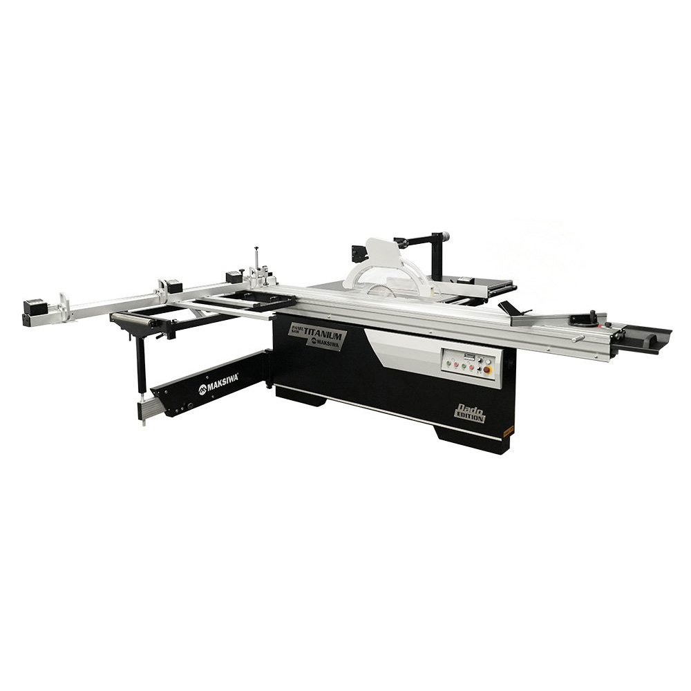 product: Maksiwa Sliding Panel Saw Titanimun- 1 Ph - 5 HP - 220V shown