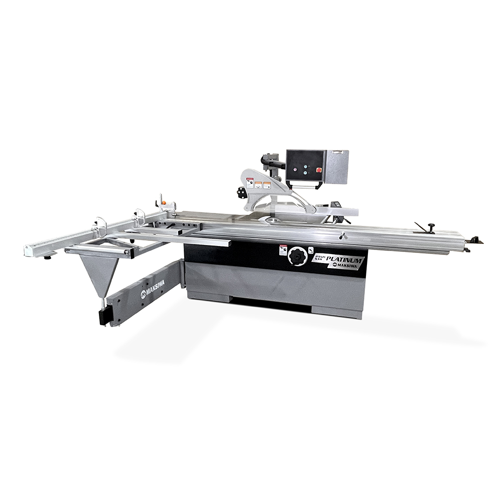 product: Maksiwa Sliding Panel Saw Platinum - 3 Ph - 7.5 HP - 220V shown